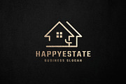 Happy Real Estate Logo, a Branding & Logo Template by Design_Planet (Thumbnail 3 of 4)