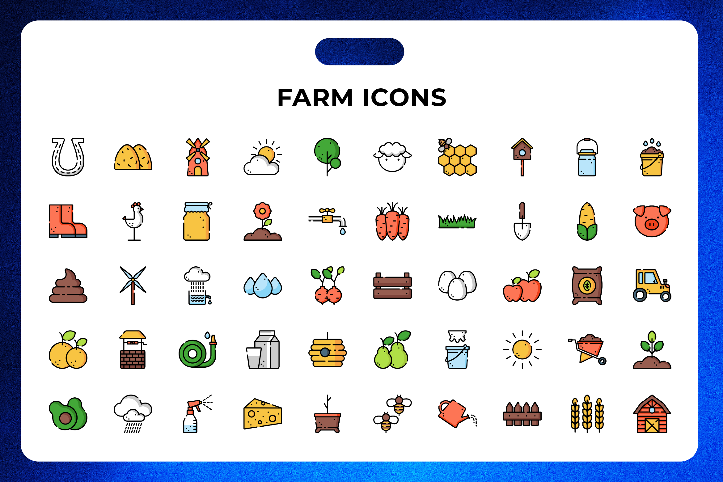 Farm Icons, an Icon by Wencory
