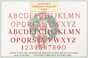Christmas Mystery, a Script Font by Larin Type Co. (Thumbnail 9 of 11)
