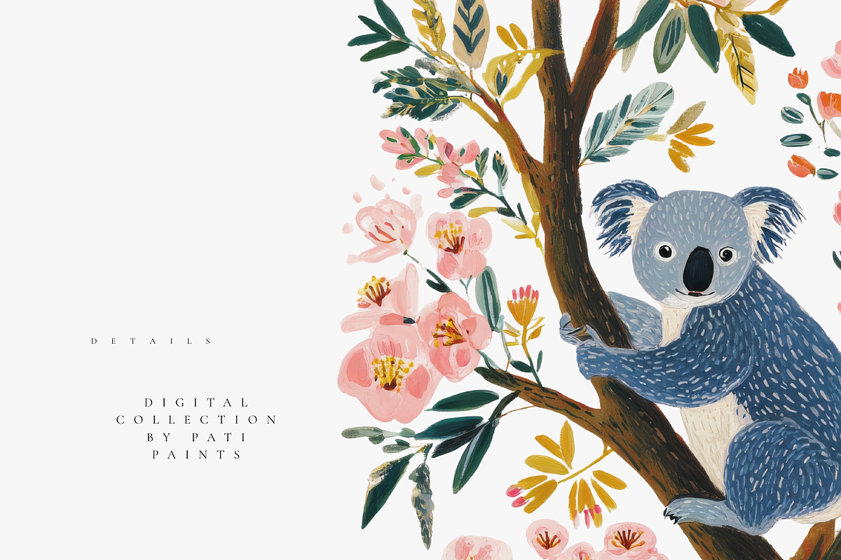 Aussie Clipart Set, a Decorative Illustration by Pati Paints (Photo 6 of 12)