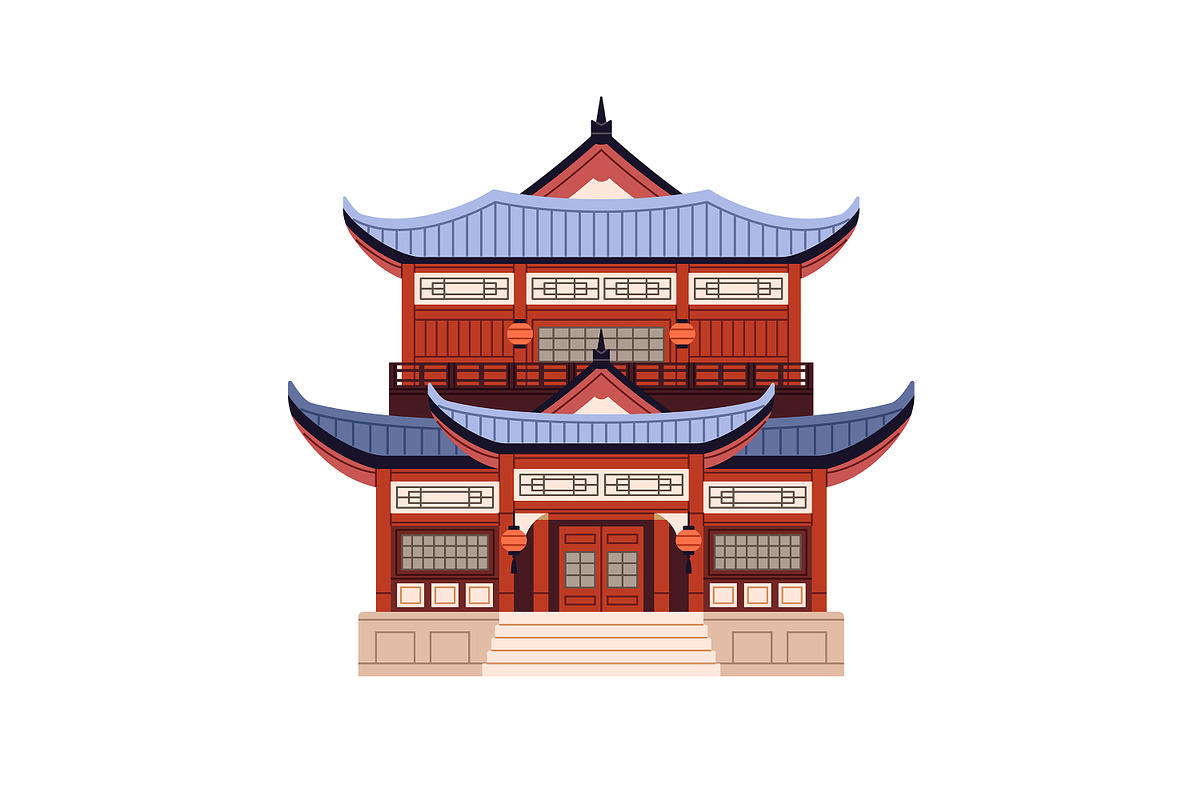 Buildings of different countries set, an Object Illustration by PaperTrident (Photo 5 of 16)