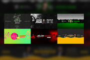 Epic Youtube Channel Art Set 11, a Social Media Template by PremadePixels.com (Thumbnail 2 of 2)