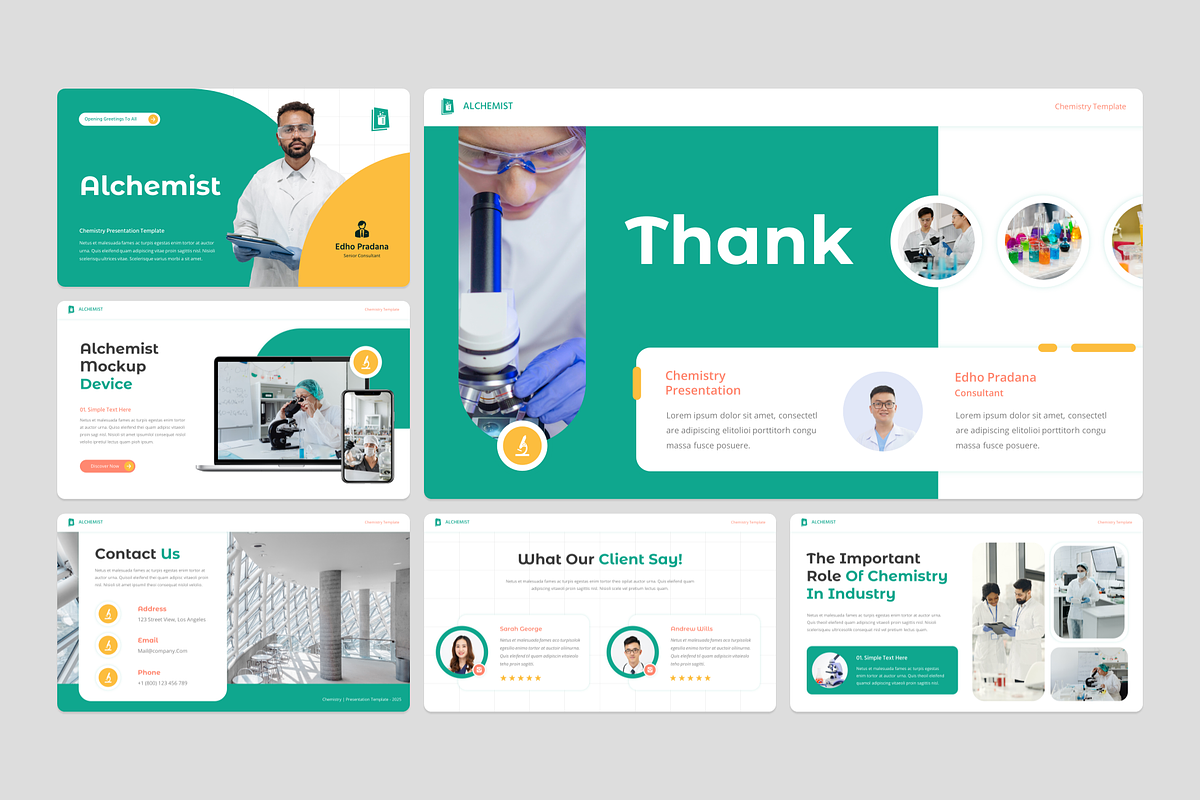 Chemistry Keynote, a Presentation Template by YossyOneStd (Photo 2 of 6)