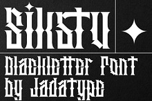 Sikstu Font | Blackletter