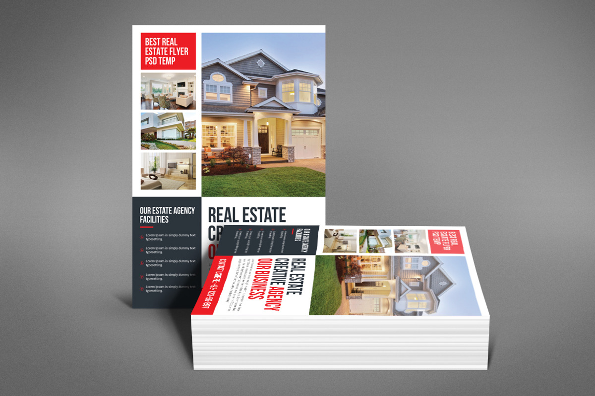 Contractor Flyer, a Flyer Template by graphicforest