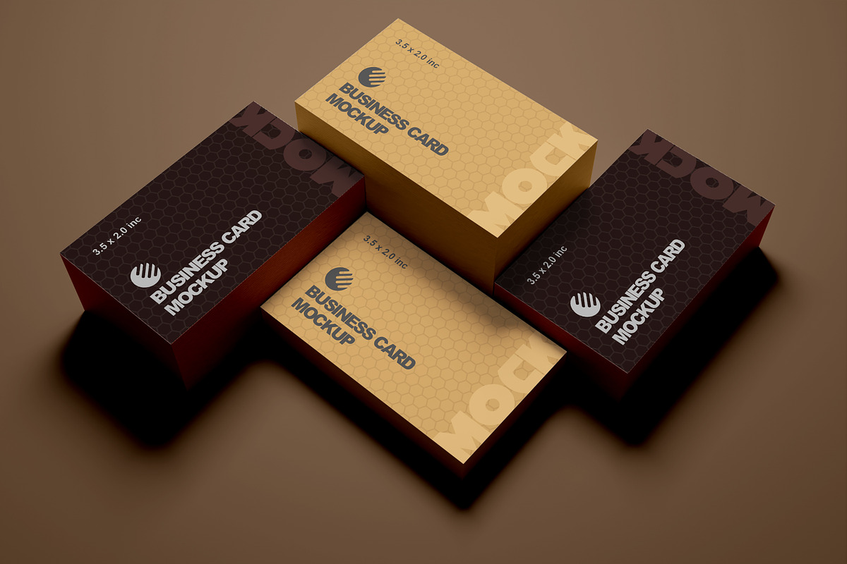 Business Card Mockups Vol-3, an Advertising Mockup by alimran24 (Photo 11 of 12)