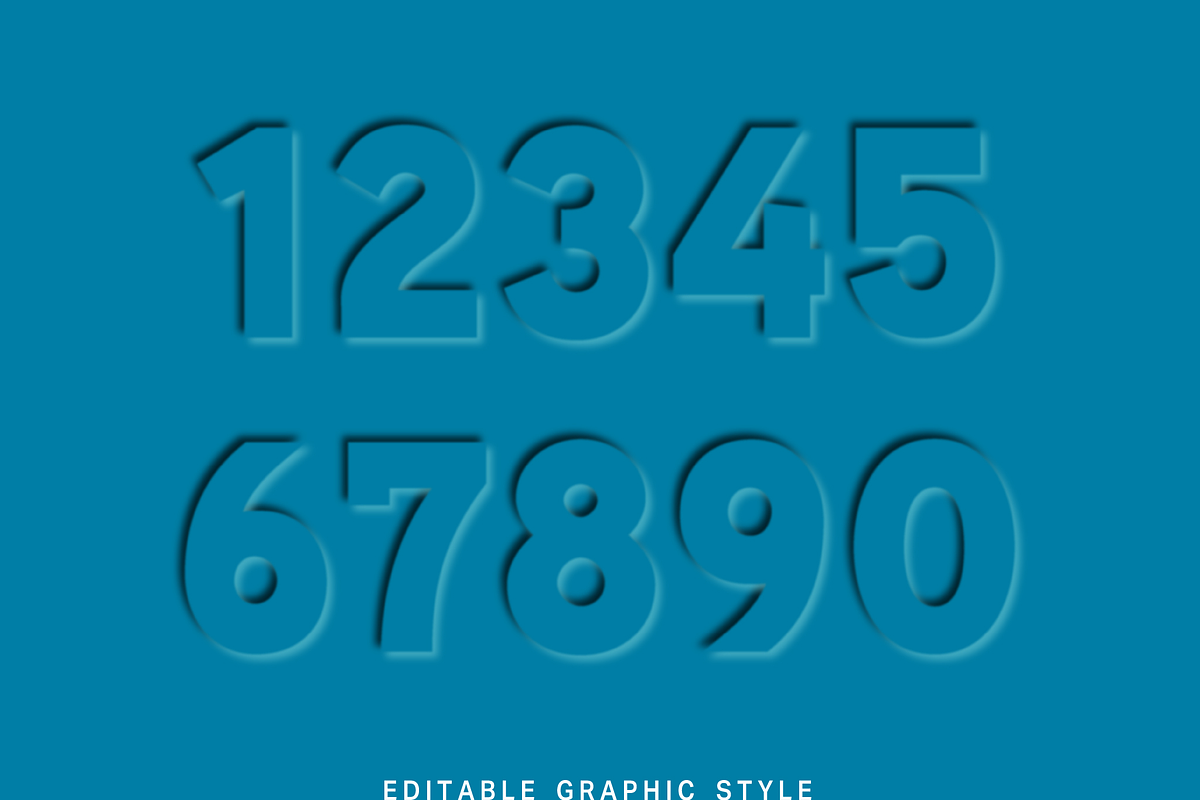 Debossed Shadow Text Effect preview 2