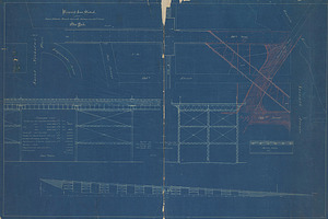 Antique Urban Plan Blueprints