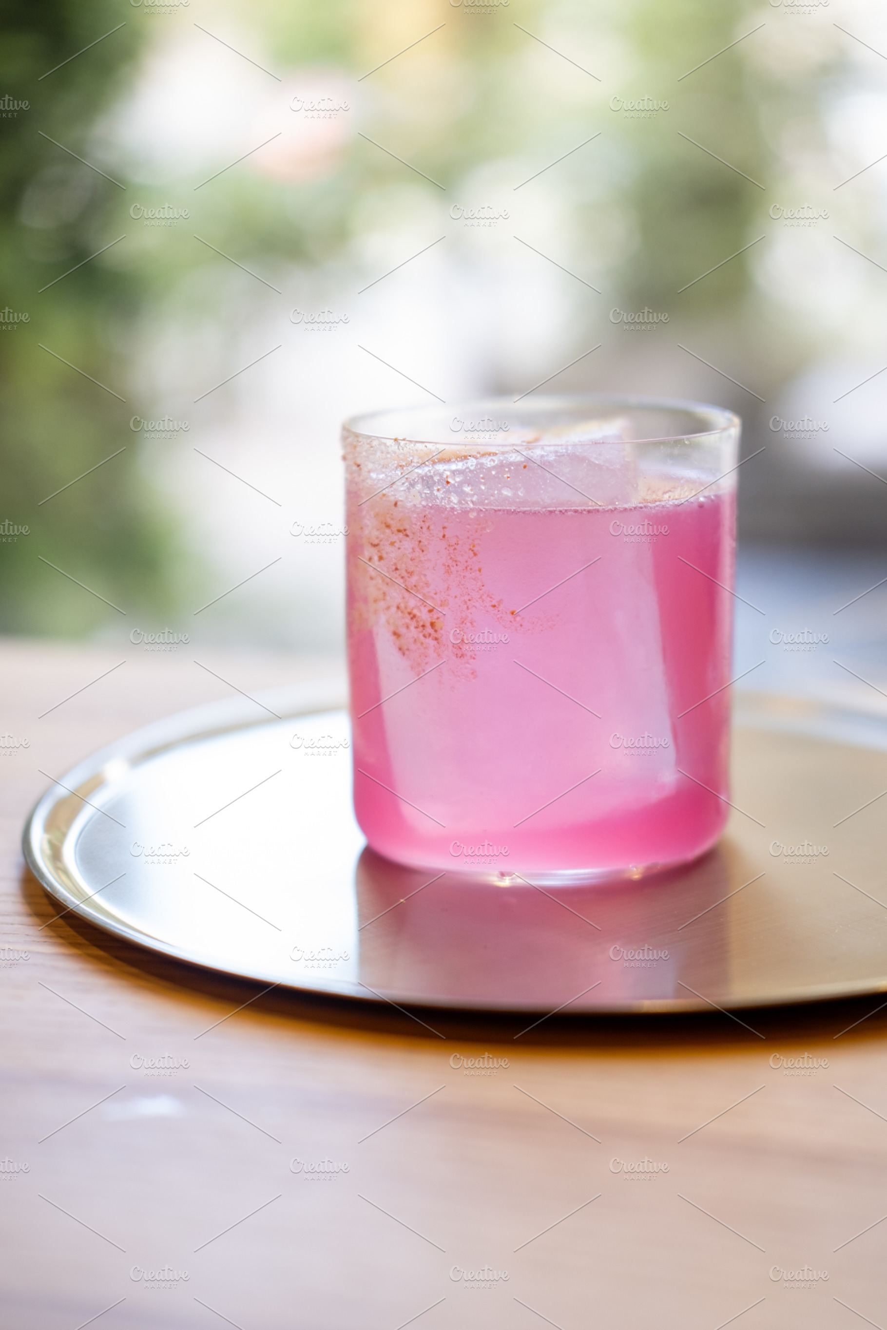 Iced drink refreshing liquor mix alcohol cocktail, a Food & Drink Photo by Photo Drive Studio