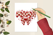 Faux Yarn Valentine’s Day Mama Png, an Illustration by designcity5 (Thumbnail 7 of 9)
