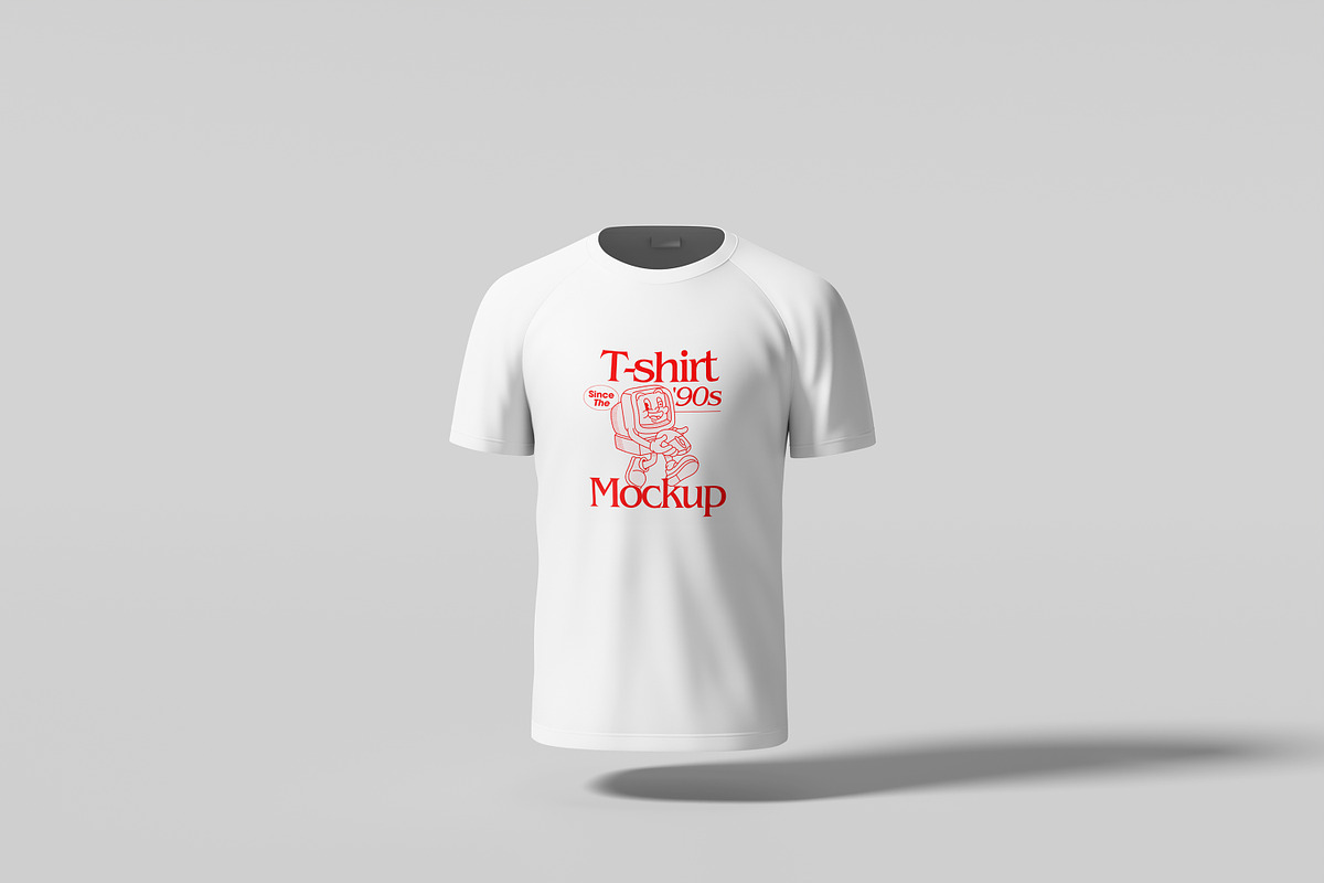 High-Quality T-shirt Mockup, a Shirt Mockup by safrizalstudio (Photo 5 of 5)