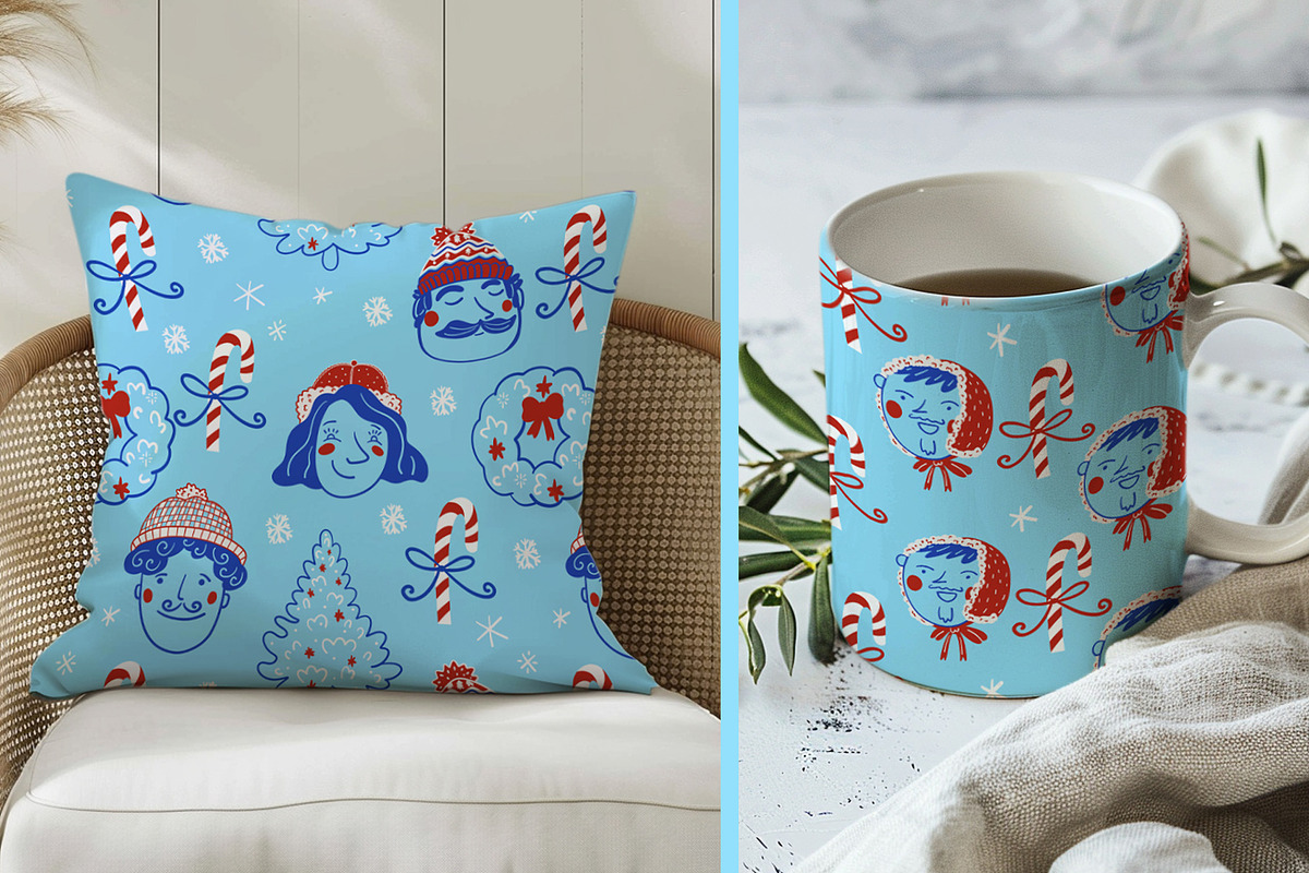 Winter People, a Seasonal Illustration by Carpet Tapete Pretzel (Photo 14 of 22)