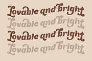 Night Sunday - Retro Font, a Font by Say Studio (Thumbnail 13 of 15)