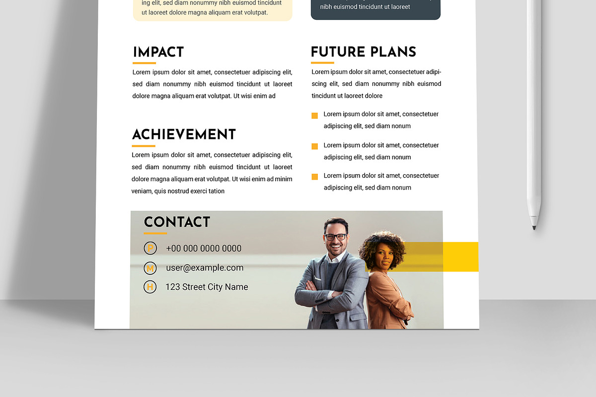 Company Case Study Design, a Stationery Template by MightyDesign (Photo 5 of 8)