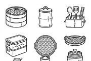 Sustainable Packaging Icon Set, an Outline Icon by adenpinkstore (Thumbnail 3 of 11)