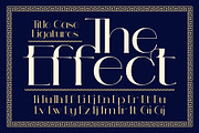 Lovera - Art Deco Typeface, a Sans Serif Font by Graptail (Thumbnail 5 of 12)
