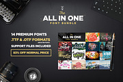The All In One Font Bundle, a Script Font by Layerform Design Co. (Thumbnail 2 of 3)