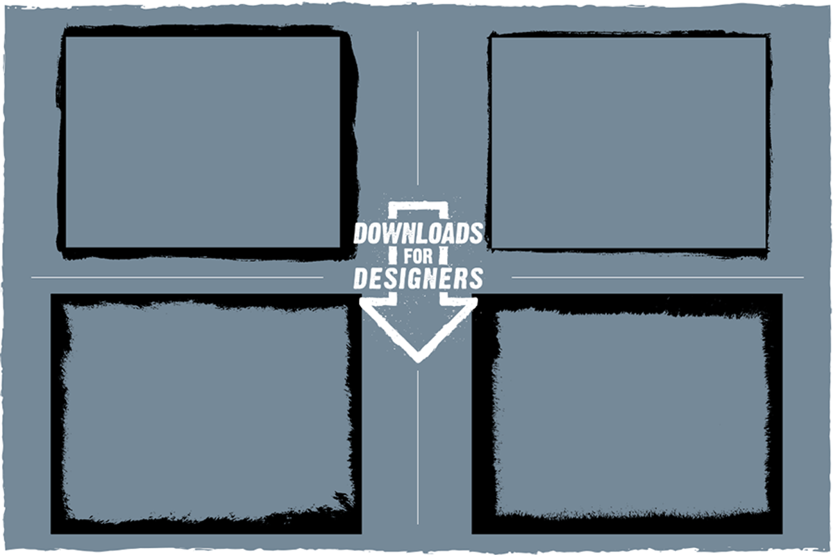 Edges and Borders - Vector Pack, a Texture Graphic by Downloads for Designers (Photo 5 of 7)