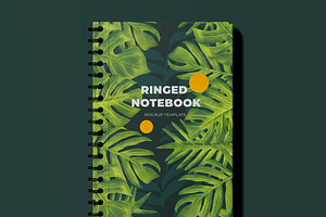 Ringed Notebook Mockup Template