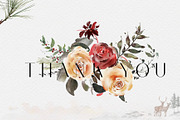 Watercolor Christmas Winter Holiday, an Illustration by WalaPalette (Thumbnail 18 of 18)