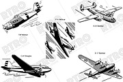 RTRO WWII Vehicles 1, a Transportation Illustration by RTRO Stock (Thumbnail 3 of 5)