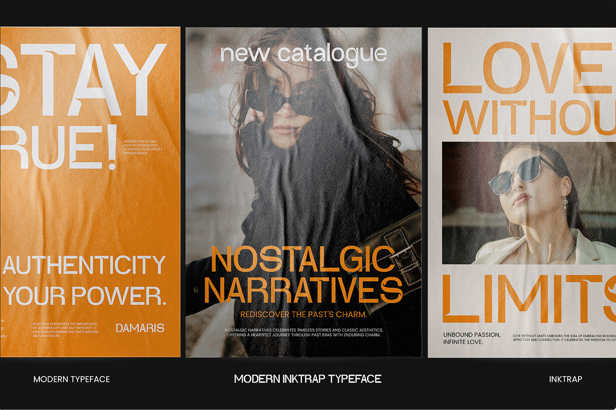 Damaris - Ink Trap Font, a Sans Serif Font by Inviline.co (Photo 6 of 11)
