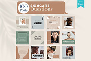 300 Skincare Canva Templates, a Social Media Template by Viral Content Design (Thumbnail 2 of 7)