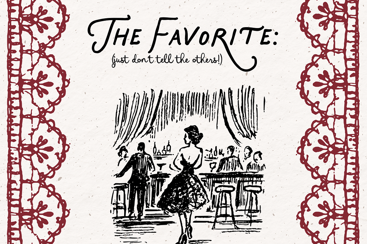 Cabaret Clipart, Burlesque Ink Set, a Person Illustration by The October Creative (Photo 4 of 12)