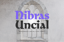 Nibras Uncial Historical Font
