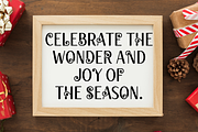 Christmas Whimsy Demo Font, a Script Font by Akrinity Digital (Thumbnail 4 of 8)