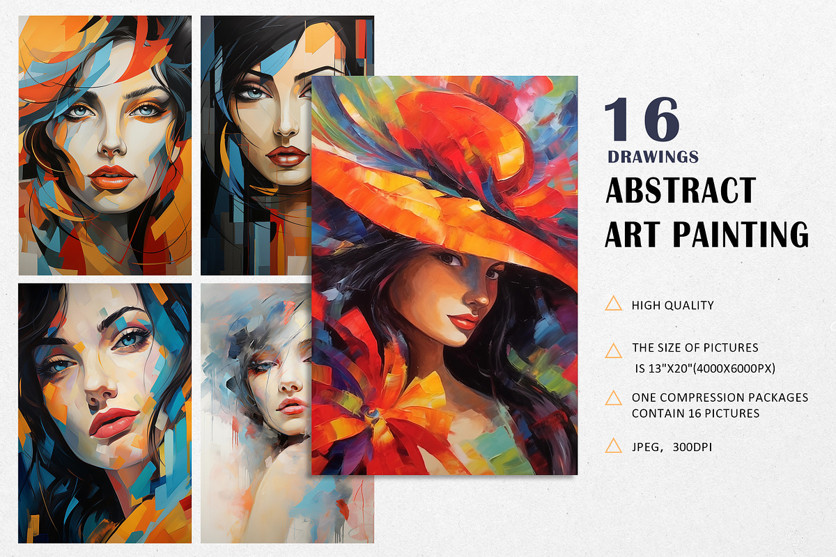 Beauty illustration poster, a Decorative Illustration by DamonYang's shop (Photo 2 of 9)