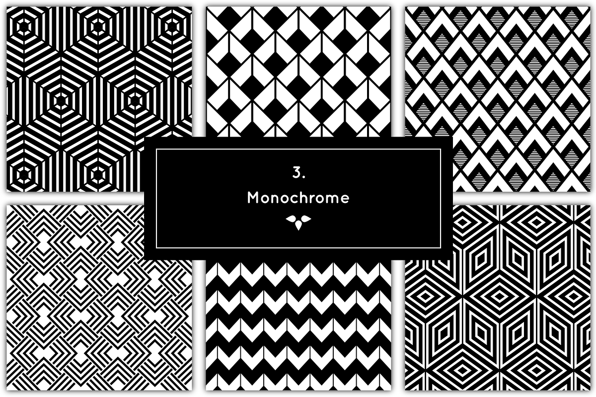 Art Deco Patterns, Vol 2, a Pattern Graphic by HMJS Designs (Photo 7 of 8)
