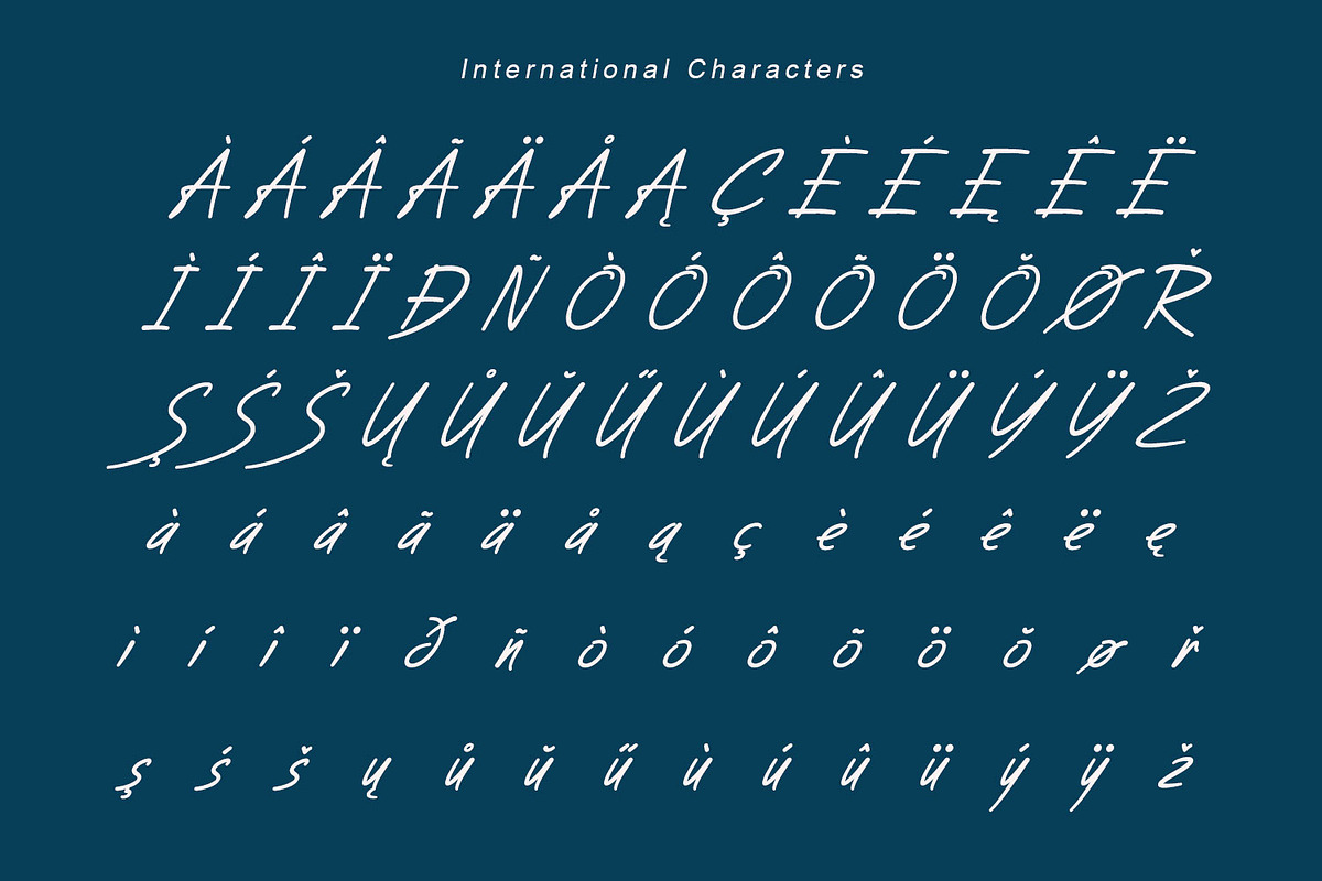 Rocks Hound - Handwritten Font, a Handwritten Font by Fernande (Photo 8 of 8)