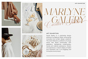 Gervia Font Duo, a Script Font by Lucky Type (Thumbnail 7 of 18)