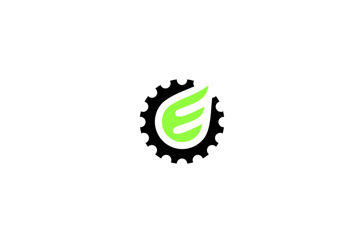 letter E oil gas engineering logo, a Branding & Logo Template by ZHR Creative