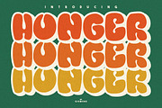 Honger Typeface - BOLD, a Font by giemons™ (Thumbnail 1 of 9)