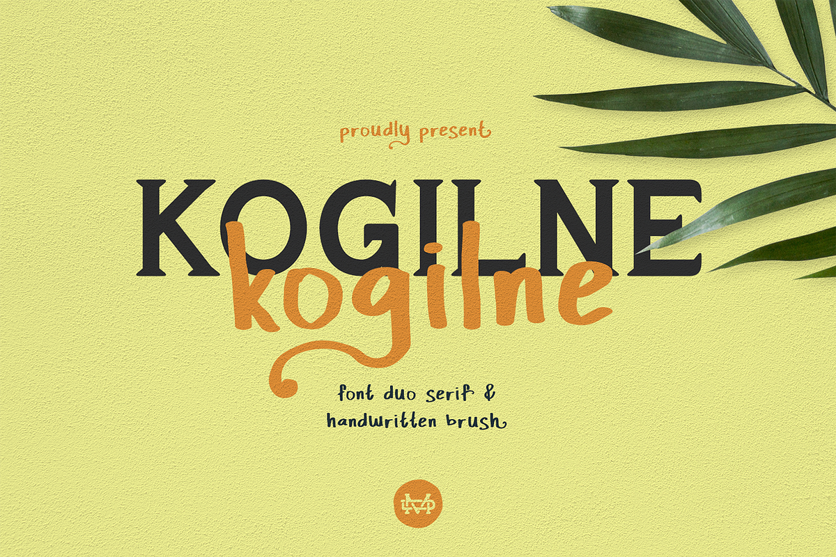 Kogilne Font Duo, a Font by madeDeduk (Photo 1 of 10)