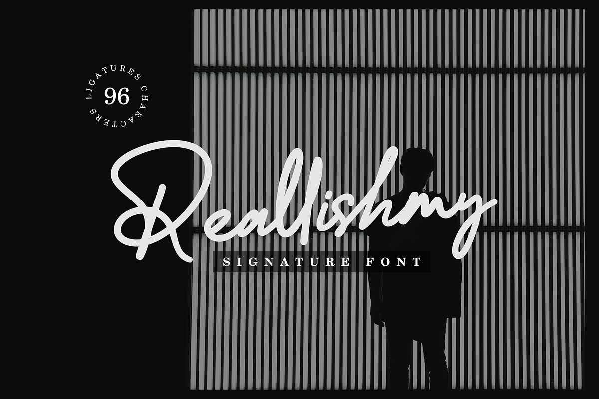 Reallishmy // Signature Font