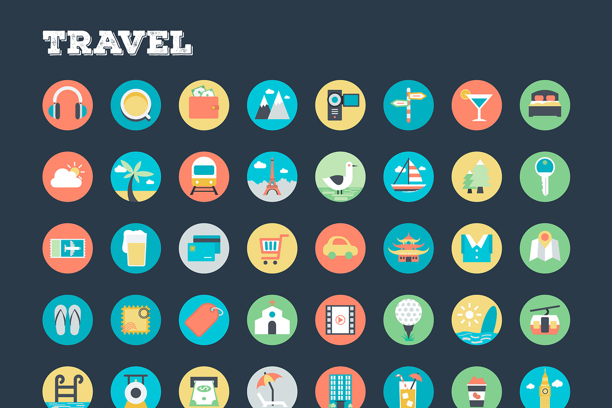 4059 Flat Rounded Vector Icons, a Duotone Icon by Vectors Market (Photo 20 of 21)