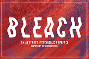 Bleach / Sans-Serif Typeface, a Sans Serif Font by Dylan Roop Design Co. (Thumbnail 1 of 6)