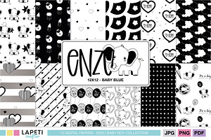 Elephant Digital Paper Pack