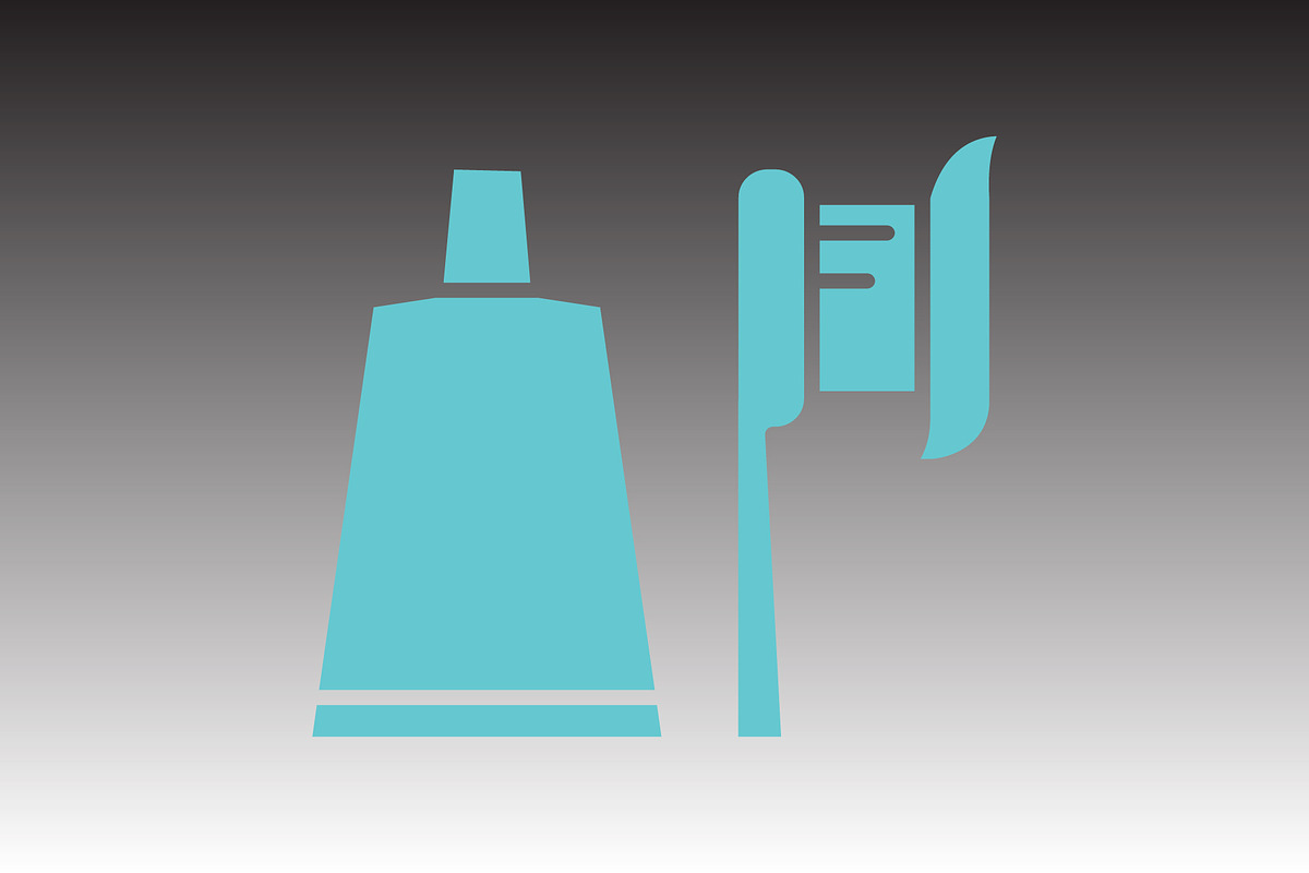 Dental icon design template, a Solid Icon by Sumberpangan (Photo 3 of 3)