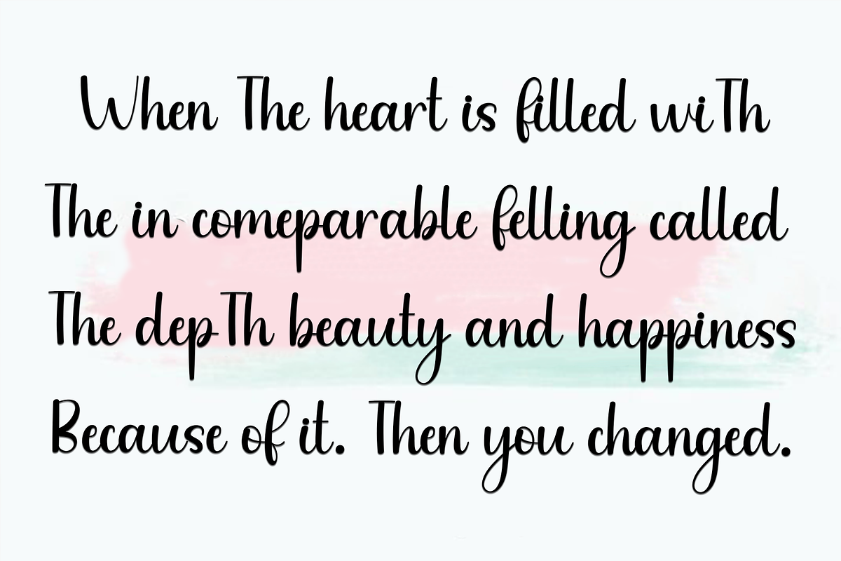 Natural Handwritten, a Handwritten Font by InermediaSTUDIO (Photo 7 of 8)