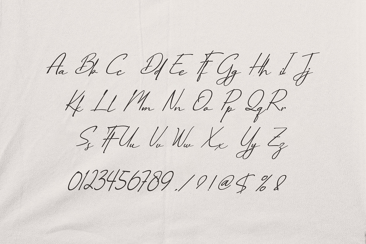 Paris Hamilton Handwritten Font, a Handwritten Font by Elegant Font (Photo 8 of 12)