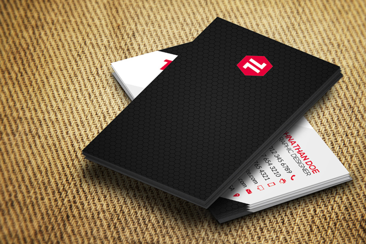 Corporate Business Card CM119, a Business Card Template by annozio (Photo 3 of 4)