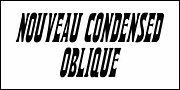 Nouveau Condensed JNL, a Font by Jeff Levine Fonts (Thumbnail 4 of 5)