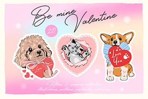 Be Mine Valentine, a Graphic by Alina Sh