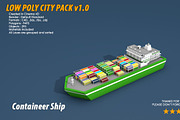 Low Poly City Pack 1, an Architecture 3D Model by multimedia4ds (Thumbnail 32 of 40)