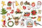 We wish you a Merry Christmas., a Decorative Illustration by Elena Medvedeva (Thumbnail 2 of 6)