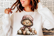 Whimsical Easter Clipart, an Illustration by SinaCreation (Thumbnail 9 of 11)